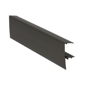 Brown PVC Polycarbonate Roofing F Trim Finishing Edge