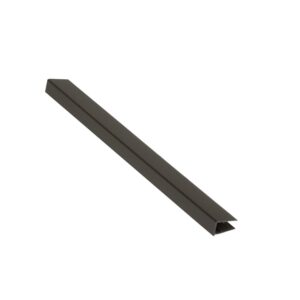 Brown Polycarbonate Drip Edge Sheet Closure