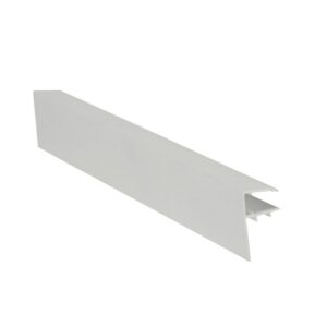 White PVC Polycarbonate Roofing F Trim Finishing Edge