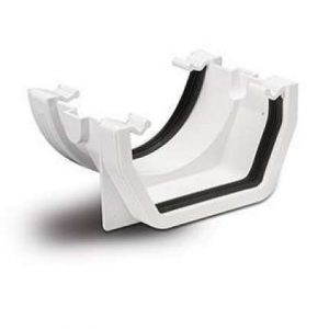 112mm Square To Round Plastic Guttering Adaptor