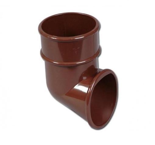 brown round downpipe shoe