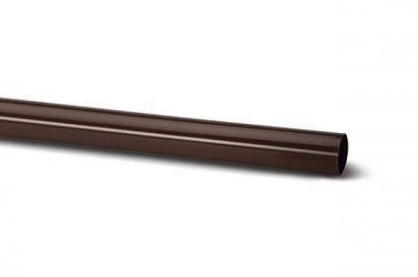 brown round downpipe length