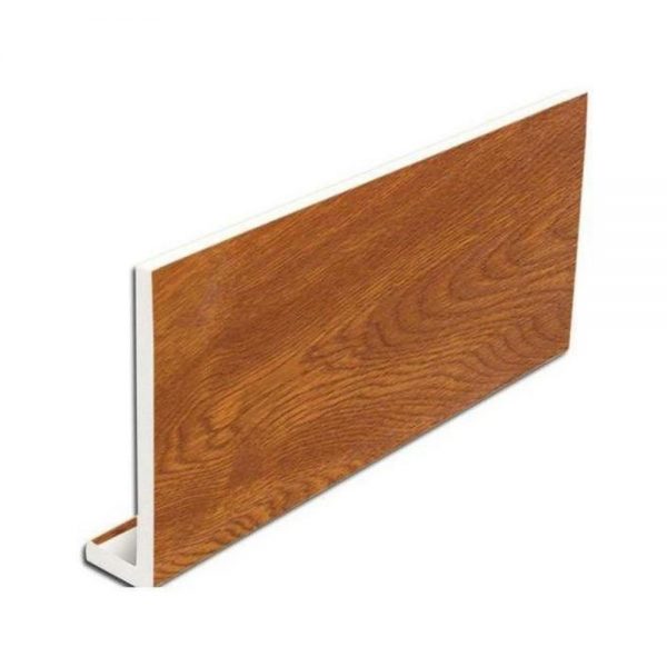 uPVC Golden Oak Fascia Board