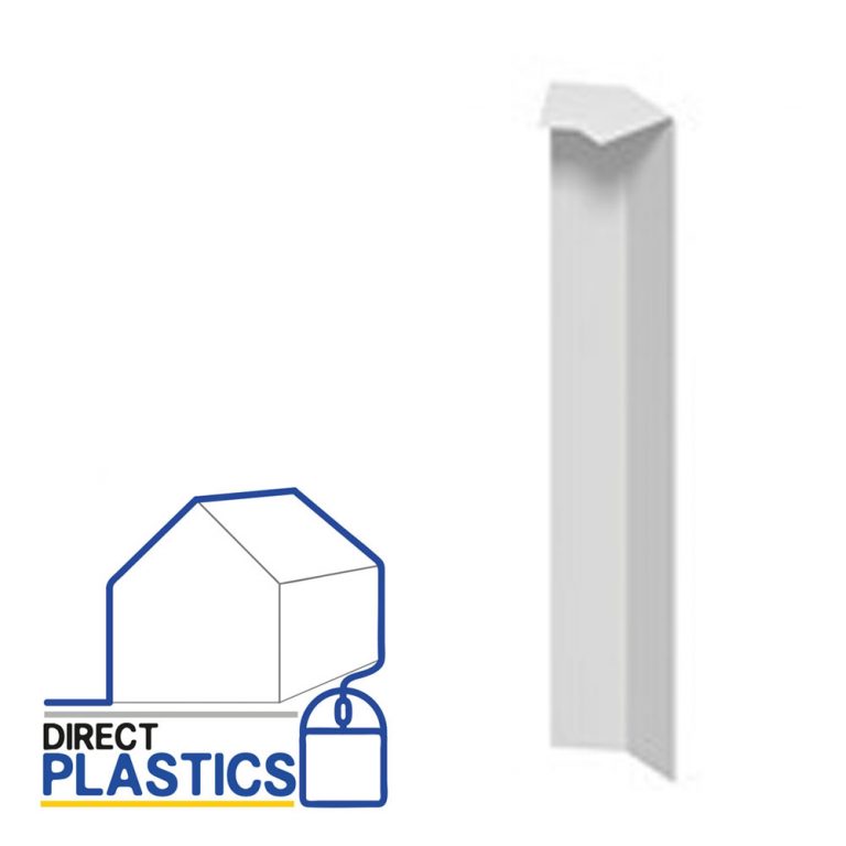 PVC Fascia Board 135 degree Single Internal Corner Black Ash Direct