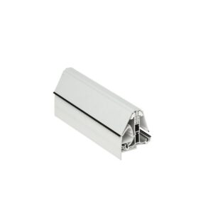 White Edge Glazing Bar for 10-25mm Polycarbonate